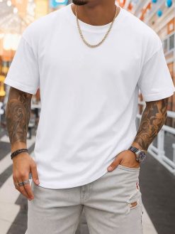 Men's Oversized Crew Neck T-Shirt
